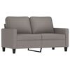 vidaXL Ensemble de canap&eacute;s 4 pcs avec coussins Taupe Tissu