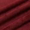 vidaXL Couvertures &agrave; jeter 6 pcs Rouge Bordeaux 240 x 270 cm Toison