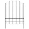 vidaXL Cl&ocirc;ture de jardin 3 pcs Gris 170 x 225 cm