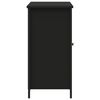 vidaXL Buffet noir 100x35x70 cm bois d'ing&eacute;nierie