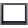 vidaXL Portant de bois de chauffage anthracite 100x40x80 cm acier