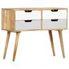 vidaXL Buffet 85 x 40 x 71 cm Bois de manguier massif
