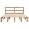 vidaXL Cadre de lit sans matelas 120x200 cm bois de pin massif
