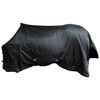 vidaXL Toison double couches avec sursangles 125 cm Noir