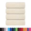 vidaXL Serviettes d'invit&eacute; FROGN 4 pcs cr&egrave;me 30x50 cm 360 g/m&sup2;