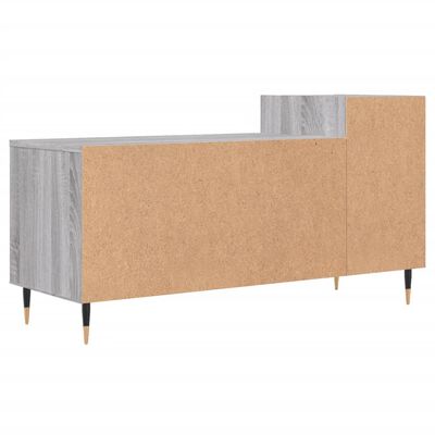 vidaXL Meuble TV Sonoma gris 100x35x55 cm Bois d'ingénierie