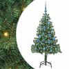 vidaXL Sapin de No&euml;l Vert 150 cm PVC