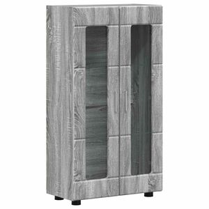 vidaXL Buffet FLORIN 55,5 x 29 x 100 cm Gris Sonoma Bois d'ing&eacute;nierie