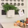 LECHUZA 3 pcs Jardini&egrave;res Green Wall Home Kit Blanc