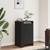 vidaXL Buffet noir 45x35x75 cm bois d&rsquo;ing&eacute;nierie