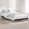 vidaXL Cadre de lit sans matelas ch&ecirc;ne marron 100x200 cm