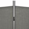 vidaXL Cloison de s&eacute;paration 4 panneaux Anthracite 160 x 180 cm
