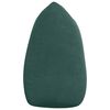 vidaXL Coussin de Dos Vert fonc&eacute; 140 x 24 x 50 cm Velours