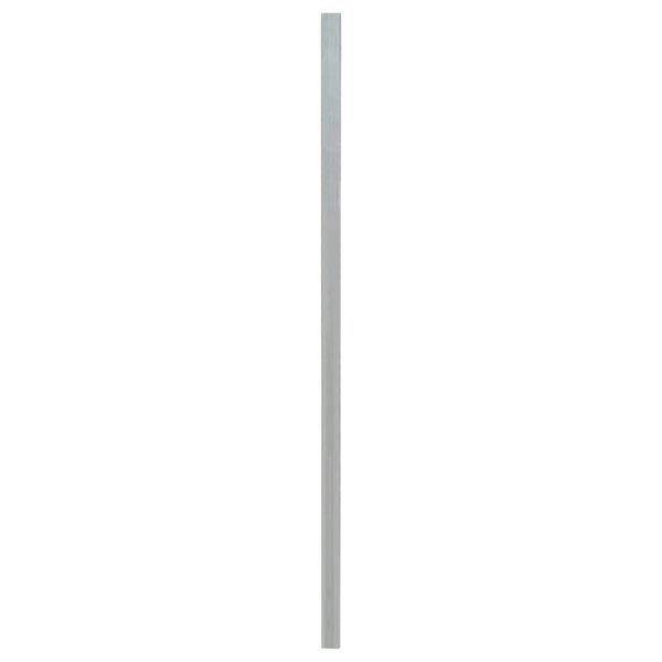 vidaXL Poteaux de cl&ocirc;ture 20 pcs argent&eacute; 170 cm acier galvanis&eacute;