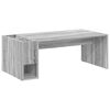 vidaXL Table basse Gris Sonoma 101,5 x 50 x 37 cm Bois d'ing&eacute;nierie