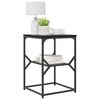 vidaXL Table d'appoint Ch&ecirc;ne noir 41 x 40 x 60 cm