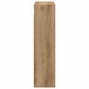 vidaXL Armoire murale de salle de bain Ch&ecirc;ne artisan 40 x 16 x 62,5 cm