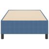 vidaXL Cadre de lit plateforme Bleu 80 x 200 cm tissu