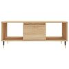 vidaXL Table basse Ch&ecirc;ne sonoma 90x50x36,5 cm Bois d'ing&eacute;nierie