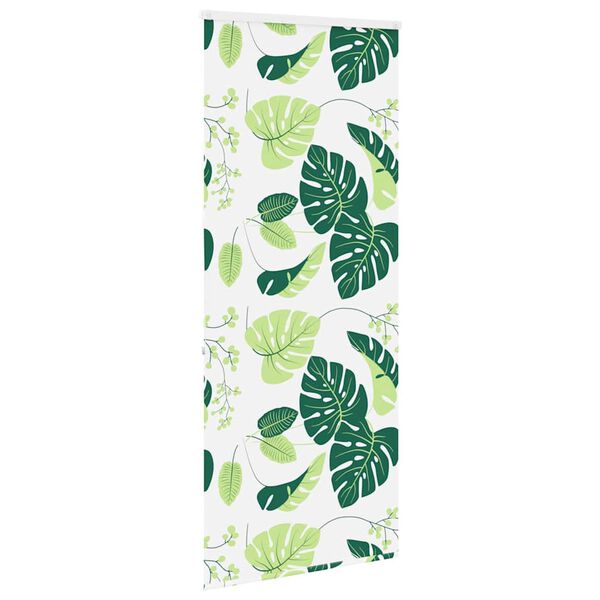 vidaXL Store enrouleur de douche avec cassette largeur du tissu 106 cm
