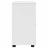 vidaXL Cabinet de salle de bain avec tiroir Blanc 76,5 x 35 x 64 cm