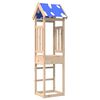 vidaXL Tour de jeu Marron 52,5 x 46,5 x 208 cm Pin massif