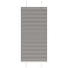 vidaXL Store pliss&eacute; anthracite 65x150 cm largeur du tissu 64,4 cm