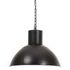 vidaXL Lampe suspendue 25 W Noir Rond 48 cm E27