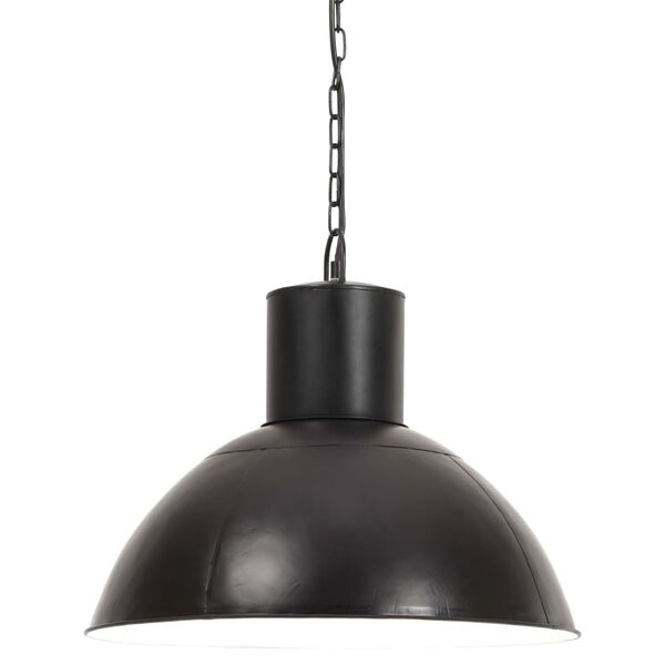 vidaXL Lampe suspendue 25 W Noir Rond 48 cm E27
