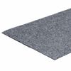 vidaXL Tapis d'escalier autocollants 30 pi&egrave;ces 60 x 25 cm Gris clair Rectangulaire