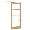 vidaXL Porte coulissante ORKDAL Naturel 86 x 198,5 cm