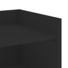 vidaXL Buffet noir 73,5x35x75 cm bois d'ing&eacute;nierie