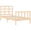 vidaXL Cadre de lit sans matelas 90x190 cm bois de pin massif