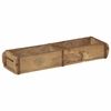 vidaXL Plateau 4 pcs Marron 57 x 15 x 9 cm Bois Recycl&eacute; Solide