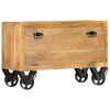 vidaXL Armoire &agrave; chaussures 86x35x55 cm Bois de manguier solide