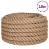vidaXL Corde de jute 10 m de long 36 mm d'&eacute;paisseur