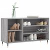 vidaXL Armoire &agrave; chaussures Sonoma gris 102x36x60 cm Bois d'ing&eacute;nierie