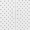 vidaXL Buffet haut Blanc 80x35x100 cm Acier