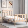 vidaXL Cadre de lit sans matelas bois de pin massif
