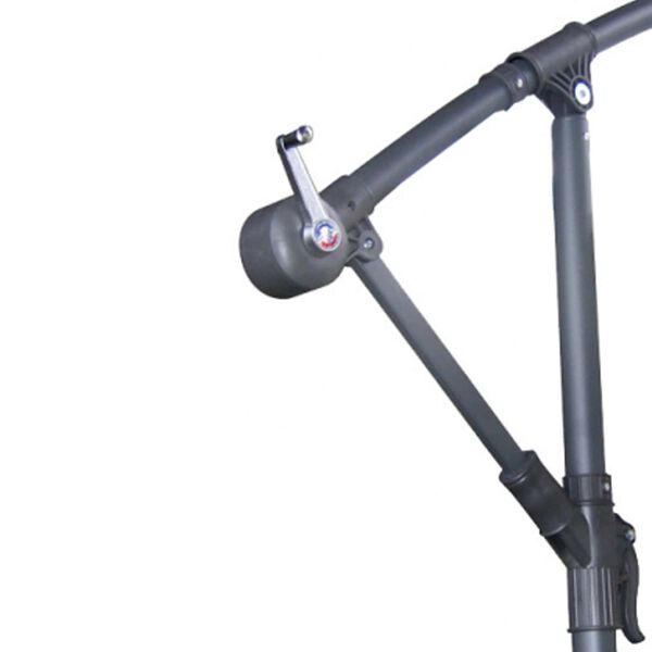 vidaXL Parasol Suspendu Blanc