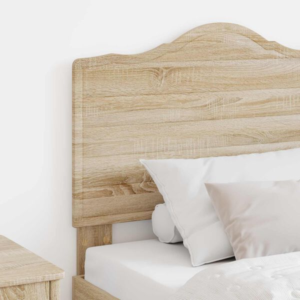 vidaXL T&ecirc;te de lit Ch&ecirc;ne Sonoma 75 cm Bois d'ing&eacute;nierie