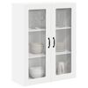 vidaXL Meuble mural de cuisine Montage mural Blanc 80 x 31 x 100 cm