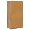 vidaXL Armoire Ch&ecirc;ne Artisanal 79,5 x 49 x 156 cm Bois d&rsquo;ing&eacute;nierie