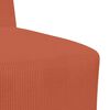 vidaXL Unit&eacute; de Sofa Modulaire Sans Accoudoirs 2 pcs Orange