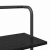 vidaXL &Eacute;tag&egrave;re Ch&ecirc;ne noir 60 x 24 x 203 cm Bois d'ing&eacute;nierie