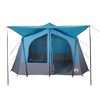 vidaXL Tente de camping de cabine 5 personnes bleu imperm&eacute;able