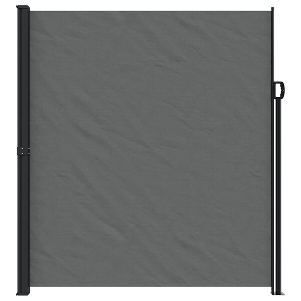 vidaXL Store lat&eacute;ral r&eacute;tractable Anthracite 220 x 300 cm