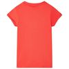 T-shirt pour enfants rouge 92