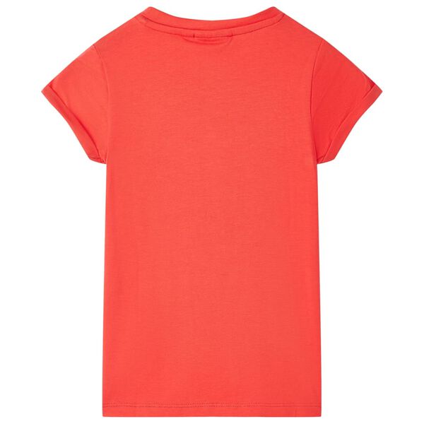 T-shirt pour enfants rouge 92