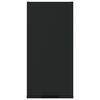 vidaXL Armoire murale de salle de bain Noir 32x20x67 cm